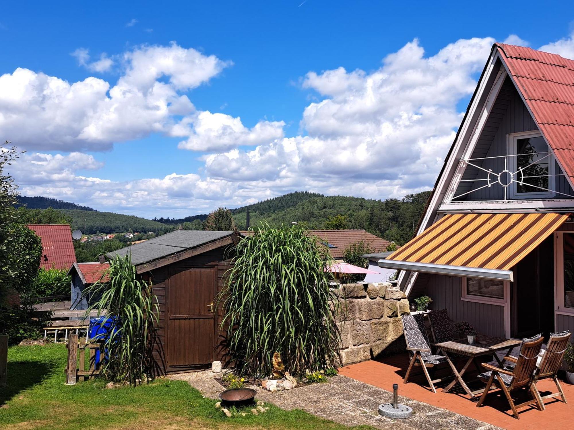 Behagliches Nurdachhaus Im Ferienhausgebiet Langelsheim Exterior foto